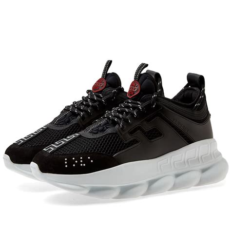 white and black versace chain reaction|Versace chain reaction price.